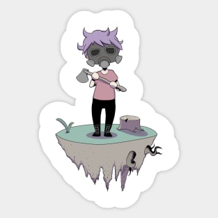 tranquil Sticker